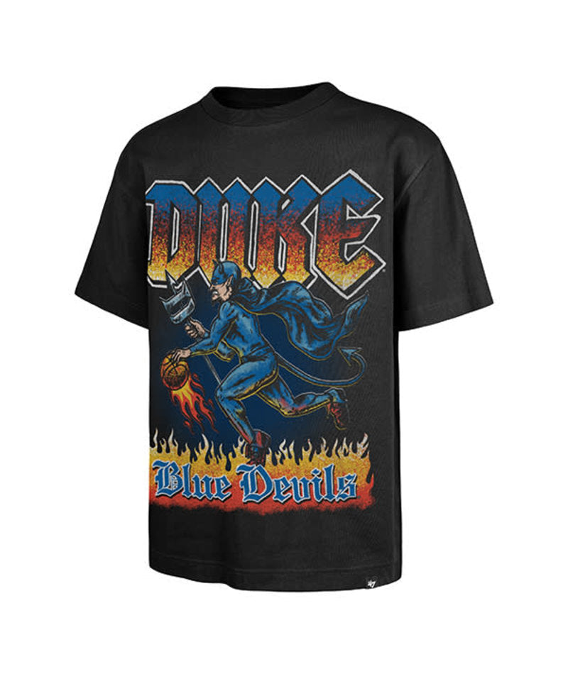 Duke Blue Devils - Sigma Foundation Crew Tee T-Shirt, 47 Brand