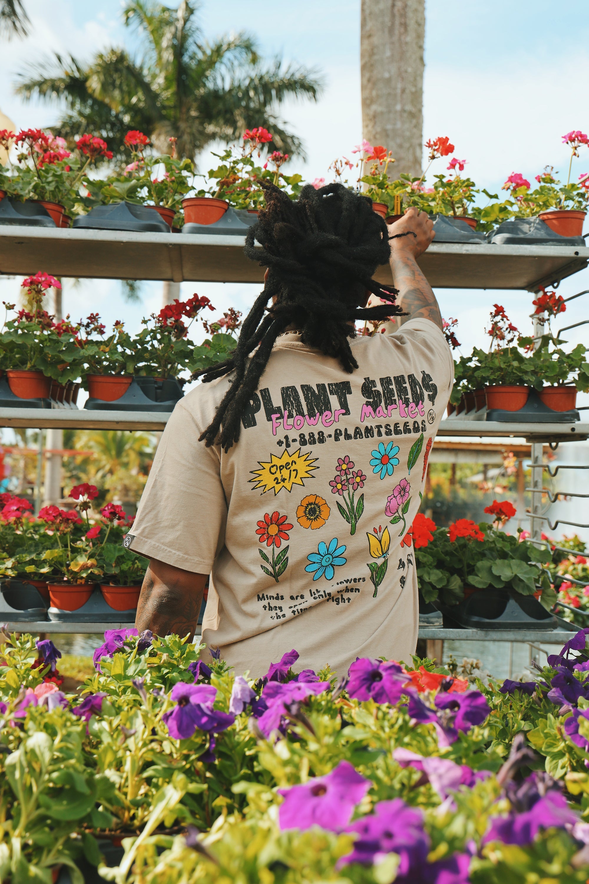 Flower Market T-Shirt