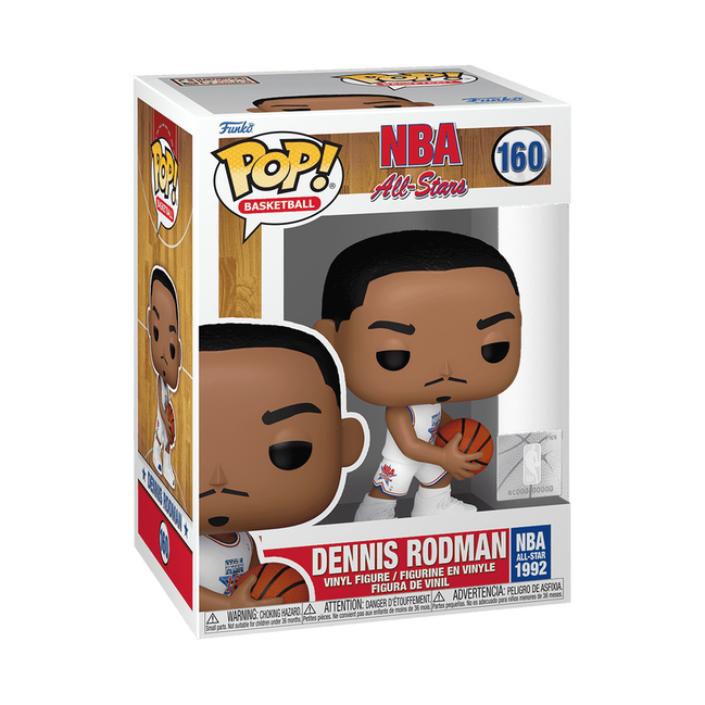 Funko POP! NBA: Legends - Dennis Rodman 1992 (All Star Uniform) Vinyl Figure