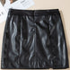 PU Leather Mini Skirt