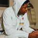 Happy Pockets Windbreaker Zip-Up Jacket (White)
