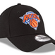 New York Knicks - NBA 9Forty Baseball Black Hat, New Era