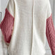 Color Block Round Neck Long Sleeve Sweater