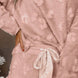 Round Neck Long Sleeve Top and Shorts Lounge Set