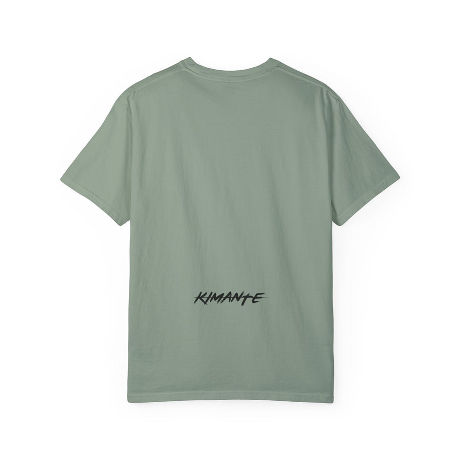 "I Just Work Here...🥴" Kimante Unisex Garment-Dyed T-shirt