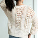 Hollow Out Drop Shoulder Sweater