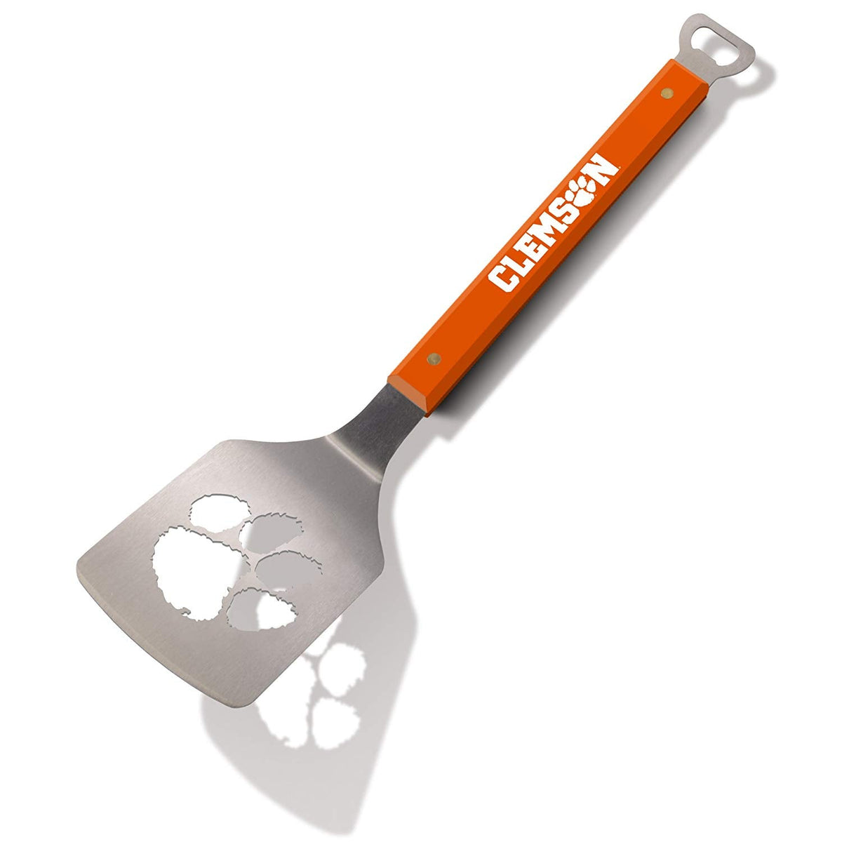 Clemson Tigers - Spirit Series Sportula BBQ Grill With Bottle Opener