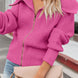 Zip Up Long Sleeve Cardigan
