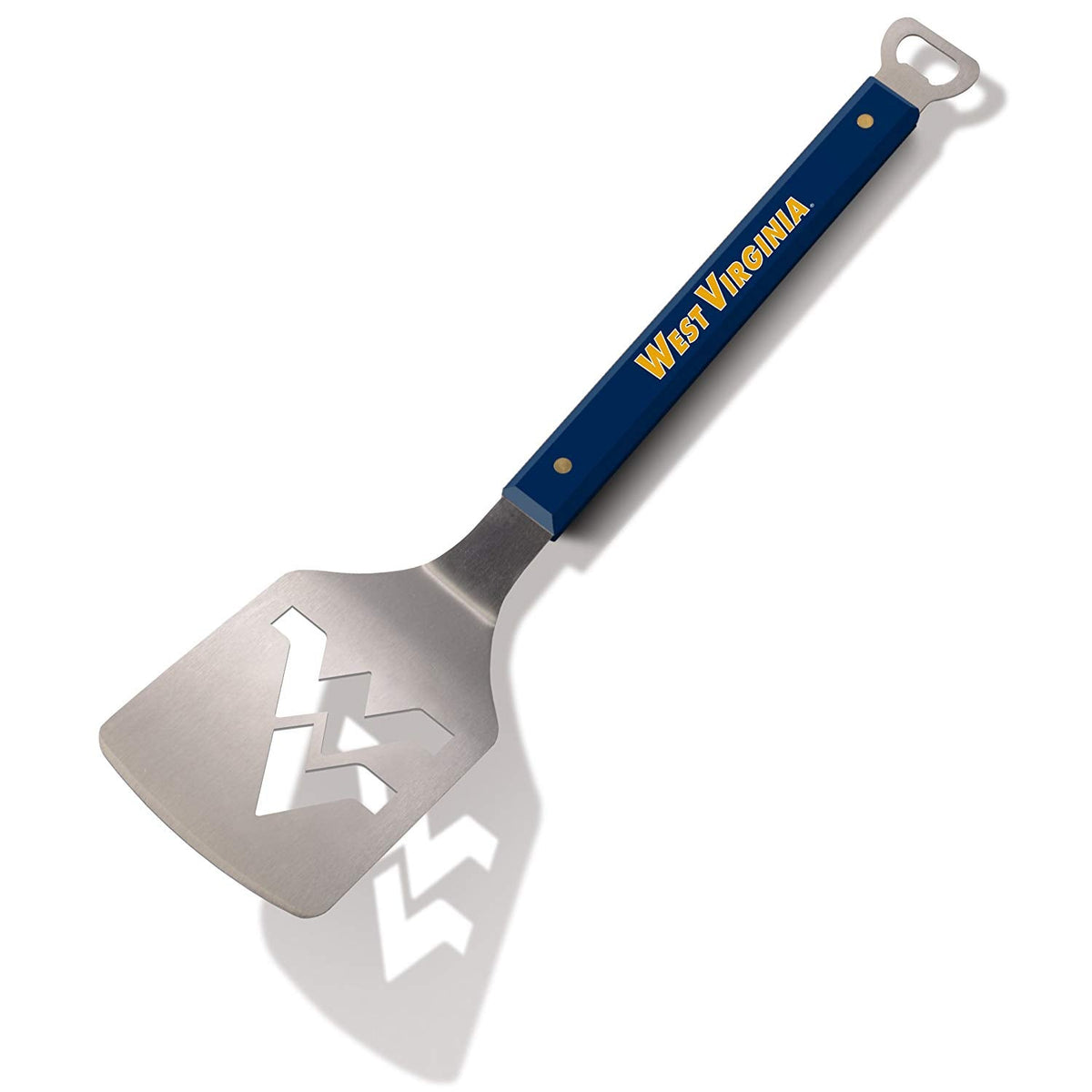 West Virginia Mountaineers: Spirit Series Sportula - Stainless Steel Grilling Spatula