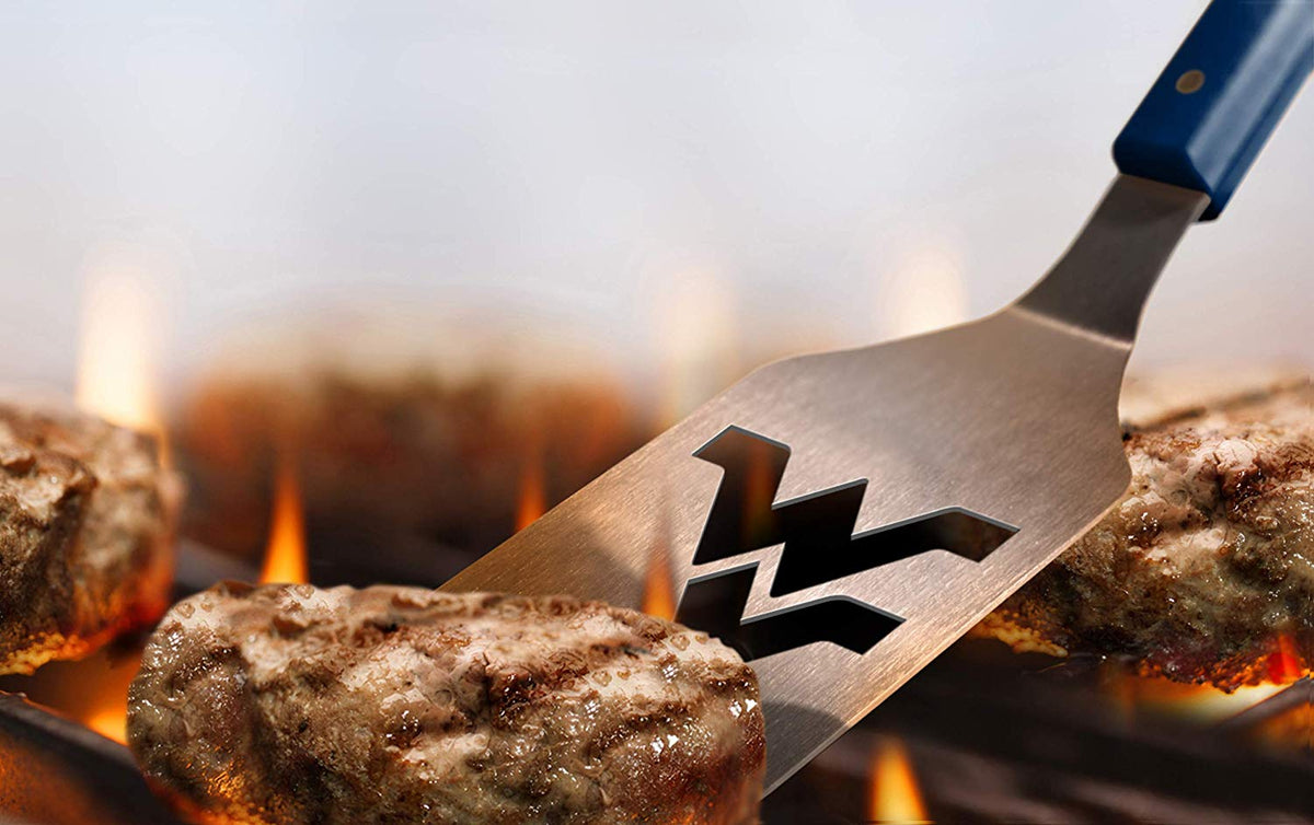 West Virginia Mountaineers: Spirit Series Sportula - Stainless Steel Grilling Spatula