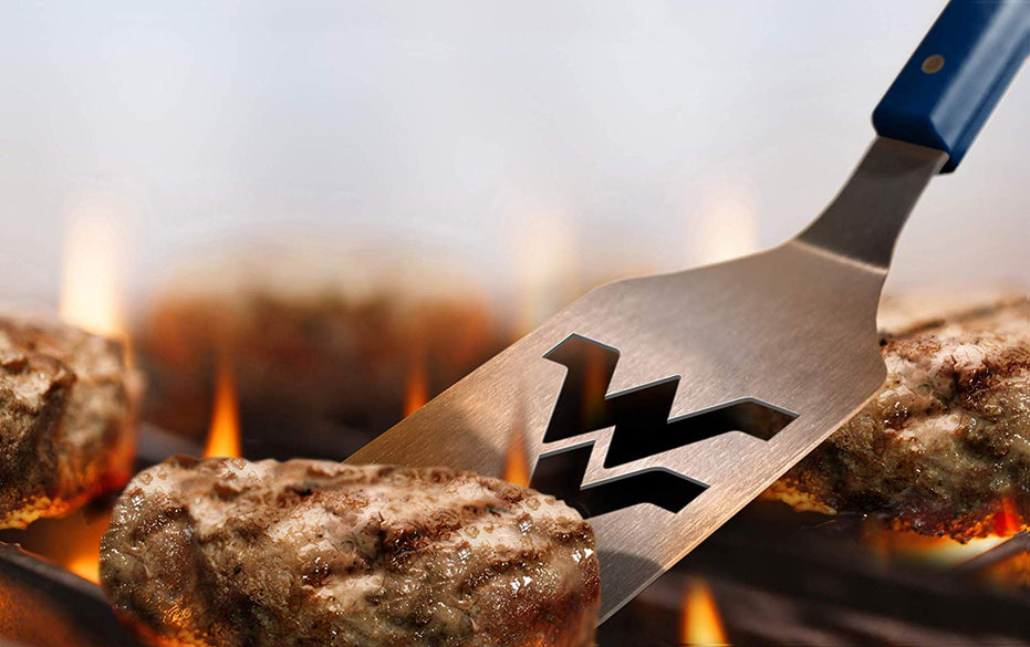 West Virginia Mountaineers: Spirit Series Sportula - Stainless Steel Grilling Spatula