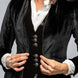 Slit Back Open Front Cardigan