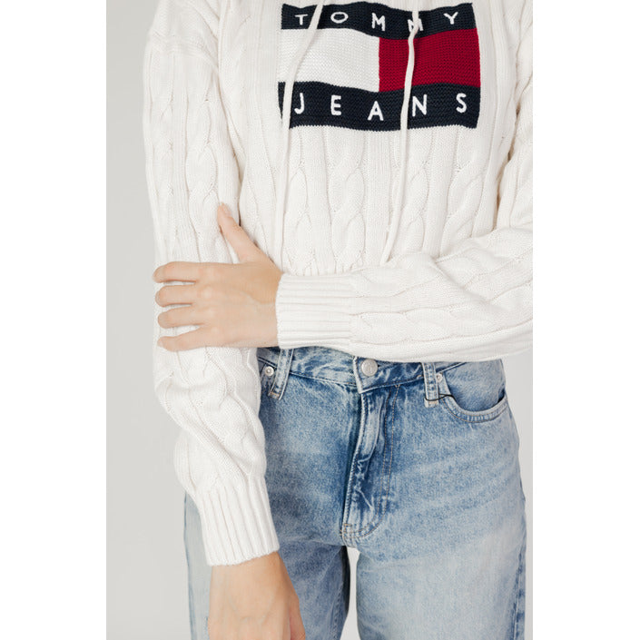 Women's Knitted Logo  Hoodie by Tommy Hilfiger Jeans