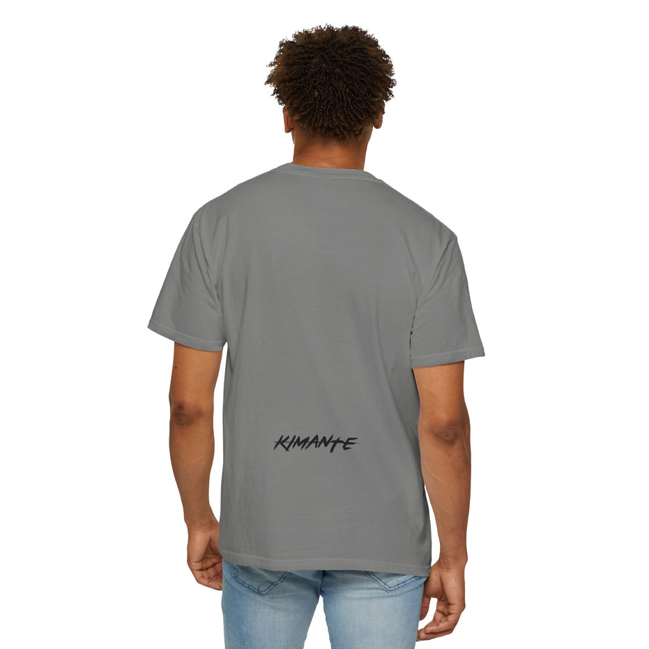 "I Just Work Here...🥴" Kimante Unisex Garment-Dyed T-shirt