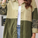 High-Low Leopard Snap Down Shacket