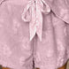 Round Neck Long Sleeve Top and Shorts Lounge Set
