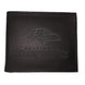 Baltimore Ravens - Black Leather Bifold Wallet