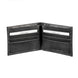Green Bay Packers - Black Leather Bifold Wallet