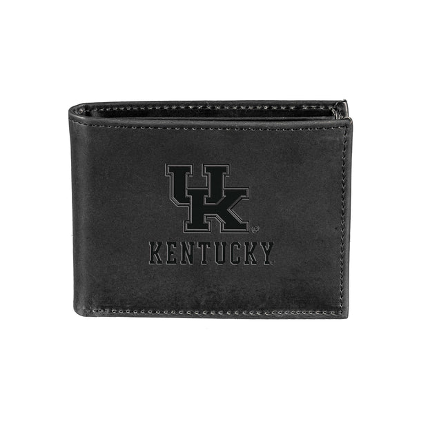 Kentucky Wildcats - NCAA Leather Black Bifold Wallet