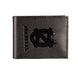 North Carolina Tar Heels - Black Leather Bifold Wallet