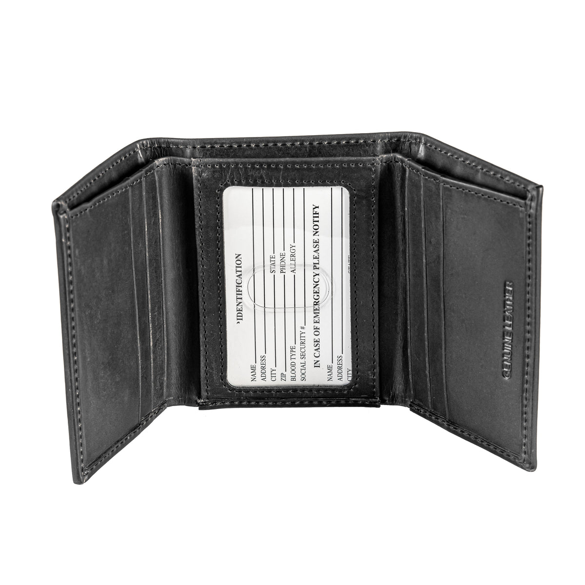 Cleveland Browns - Black Hybrid Trifold Wallet