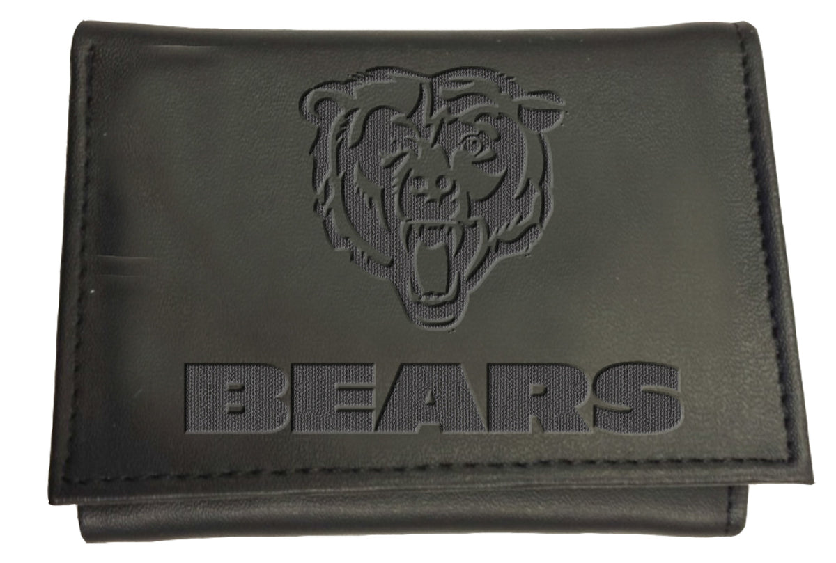 Chicago Bears - NFL Black Trifold Wallet