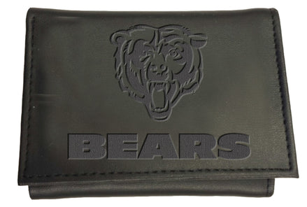 Chicago Bears - NFL Black Trifold Wallet