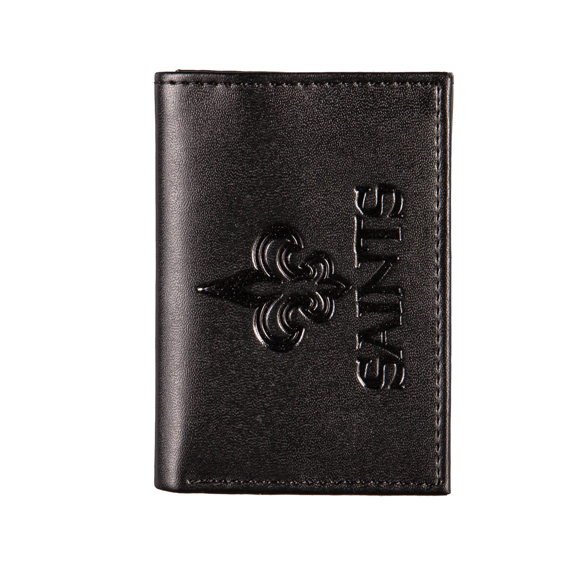 New Orleans Saints - Hybrid Black Trifold Wallet