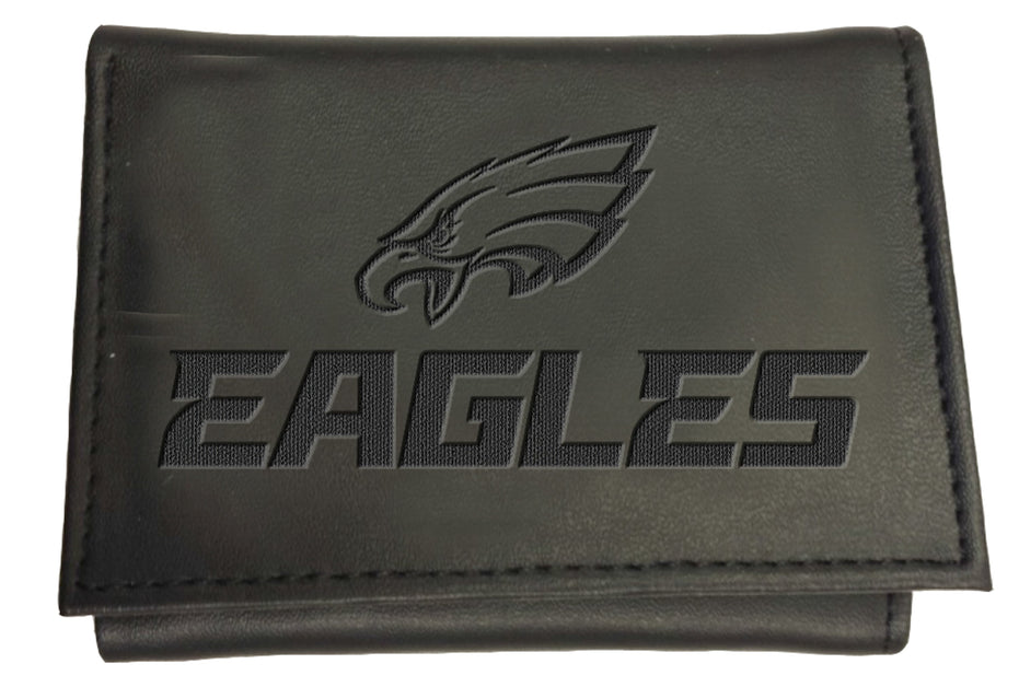 Philadelphia Eagles - NFL Black Trifold Wallet