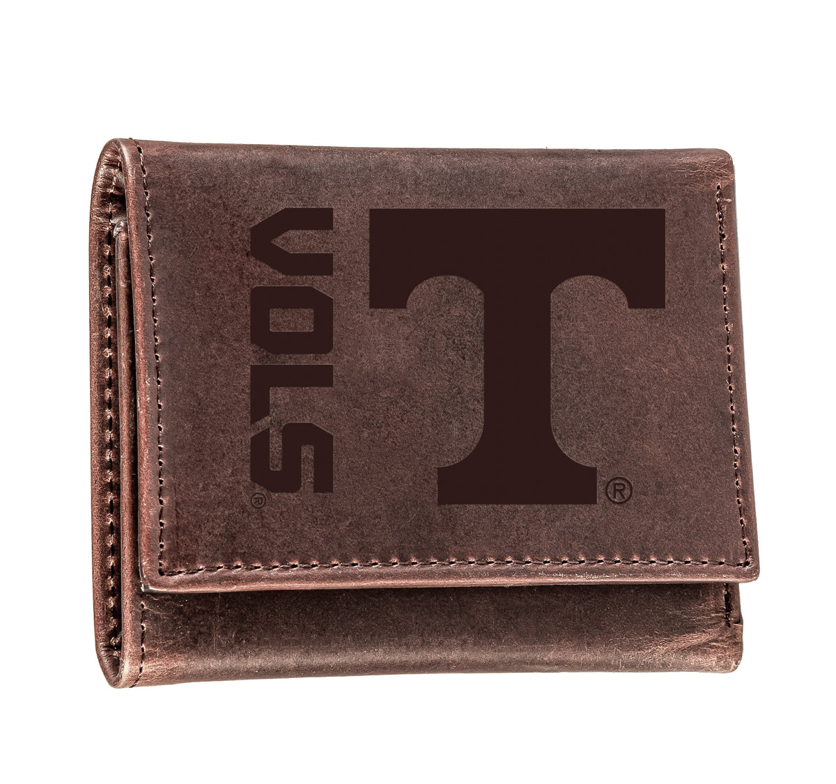 Tennessee Volunteers - Leather Trifold Wallet
