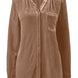 Notched Button Down Long Sleeve Shirt