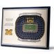 Michigan Wolverines - Memorial StadiumView 3D Wall Art Standard Version