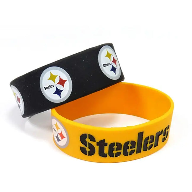 Pittsburgh Steelers - NFL Bracelets (2 Pack)