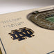 Notre Dame Fighting Irish - Memorial StadiumView 3D Wall Art Standard Version