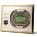 Notre Dame Fighting Irish - Memorial StadiumView 3D Wall Art Standard Version