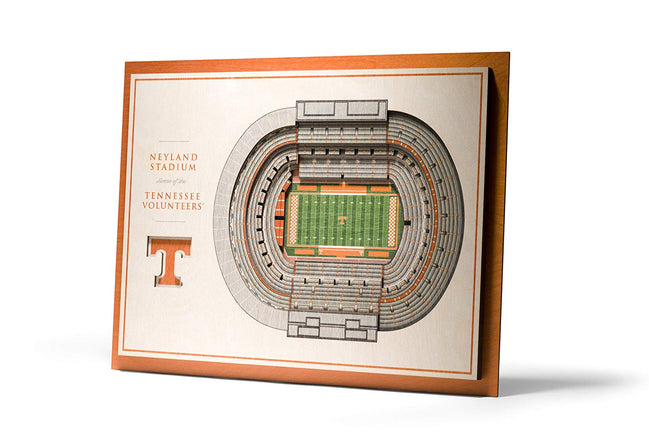 Tennessee Volunteers - Neyland Stadium 3D Replica