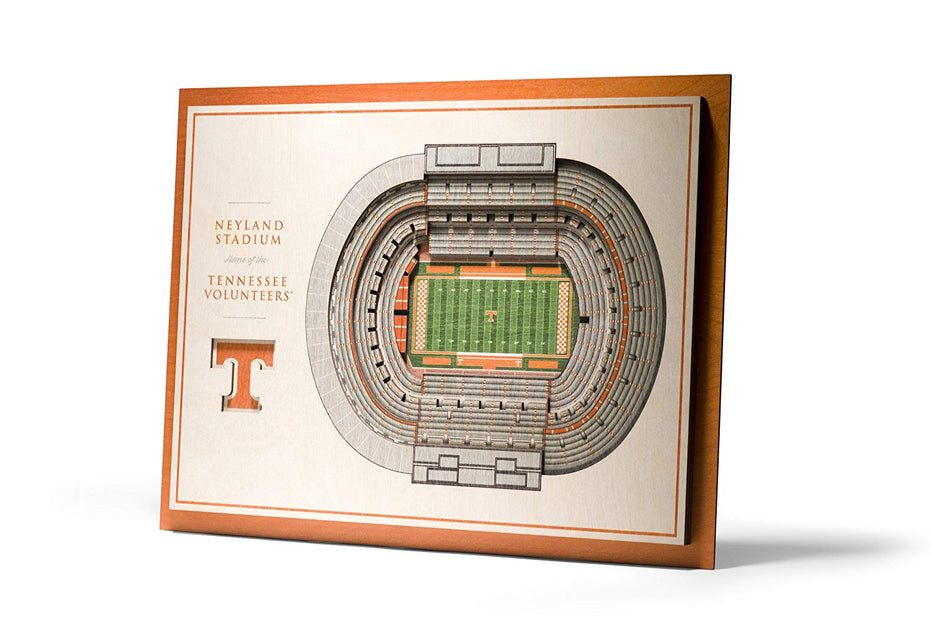Tennessee Volunteers - Neyland Stadium 3D Replica
