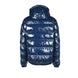 Men's Blue Atmosphere Puffer Turtleneck Jacket by U.S. Polo Assn.