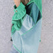 Patchwork Color Block Round Neck Long Sleeve Top