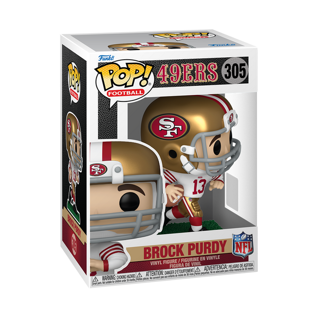 Funko POP! NFL: San Francisco 49ers - Brock Purdy Vinyl Figure