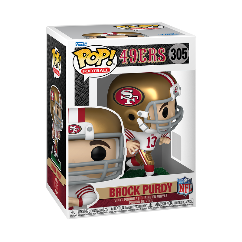 Funko POP! NFL: San Francisco 49ers - Brock Purdy Vinyl Figure