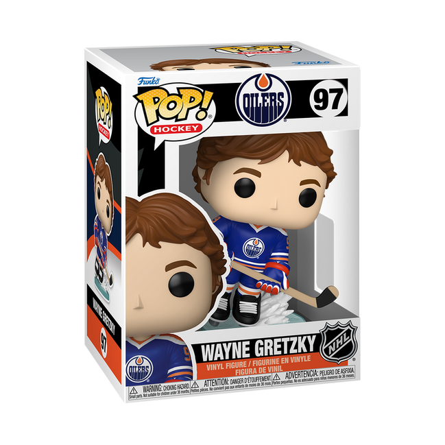 Funko POP! NHL: Edmonton Oilers - Wayne Gretzky Rookie Vinyl Figure