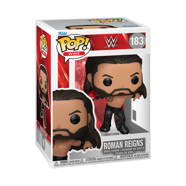 Funko POP! WWE: Roman Reigns (Superman Punch) Vinyl Figure
