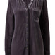 Notched Button Down Long Sleeve Shirt