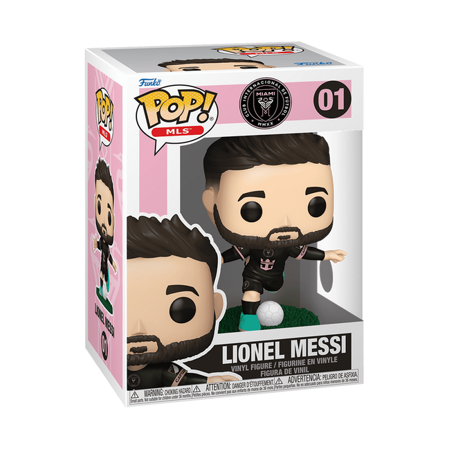 Funko POP! MLS - Lionel Messi (Inter Miami CF Away Jersey) Vinyl Figure