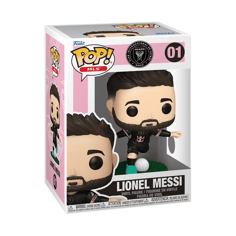Funko POP! MLS - Lionel Messi (Inter Miami CF Away Jersey) Vinyl Figure