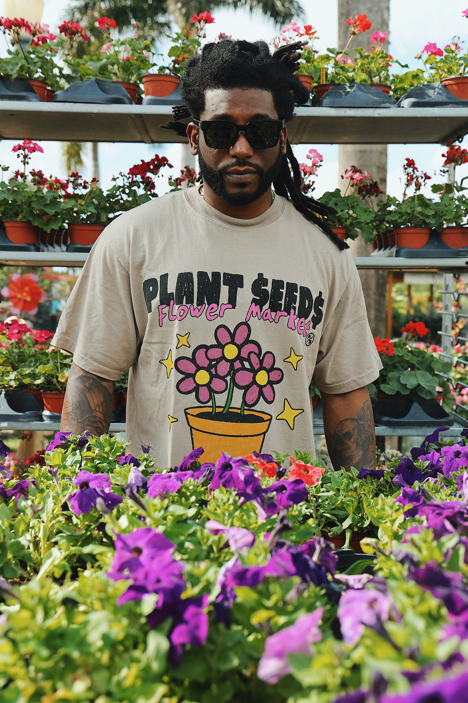 Flower Market T-Shirt