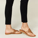 Forever Link Cutout PU Leather Open Toe Sandals