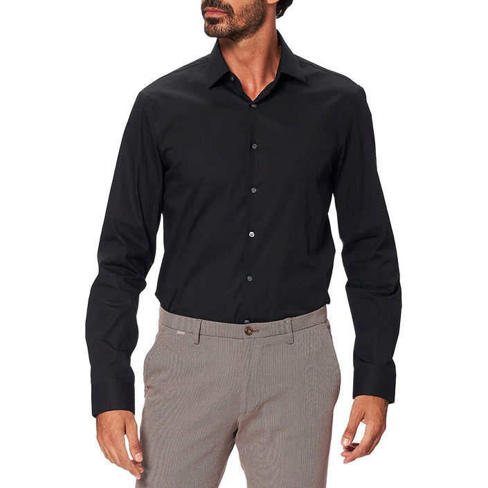 Calvin Klein Jeans Men's Black Button Down Shirt