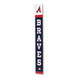 Atlanta Braves - MLB Team Spirit Vertical Wood Wall Decor
